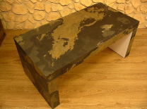 ROCKFOIL surface on tradition wood composite body